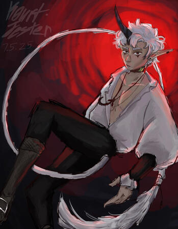 Artfight attack on Gem1ny